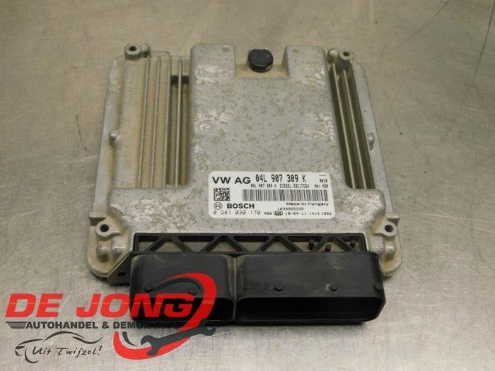 Computer Motormanagement van een Volkswagen Caddy, Gebruikt, -, Volkswagen, -