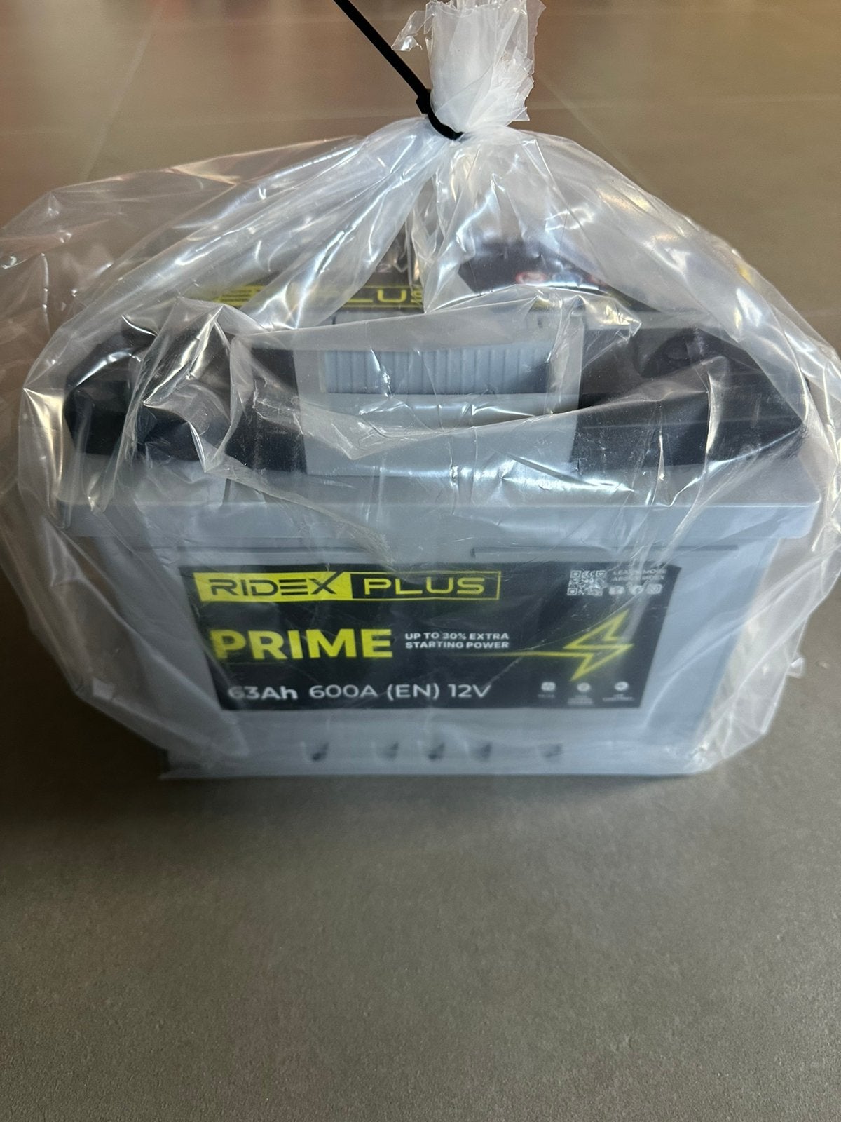 Ridex PLUS Accu 63Ah 600A, Ophalen, Nieuw
