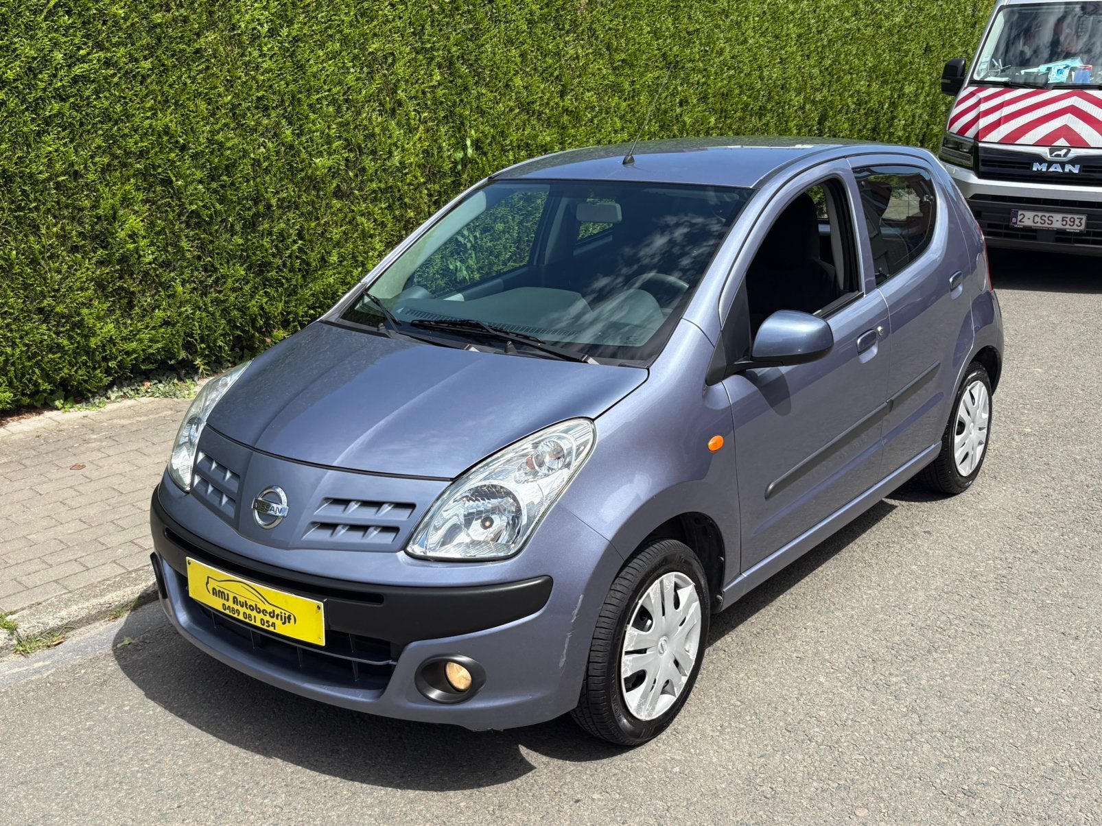 Nissan pixo 1.0 benzine 156.000km 1ste eigenaar euro5, Euro 5, Bedrijf, Handgeschakeld, Pixo