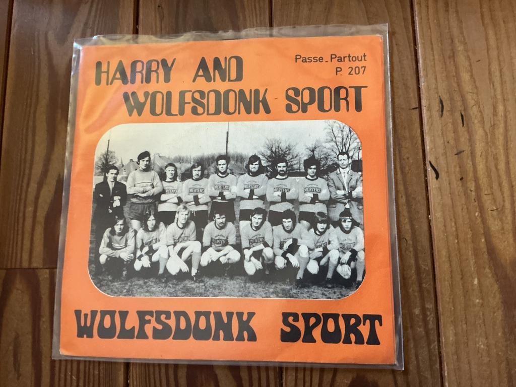 7” Harry & Wolfsdonk sport - Wolfsdonk sport, Cd's en Dvd's, Ophalen of Verzenden, Zo goed als nieuw