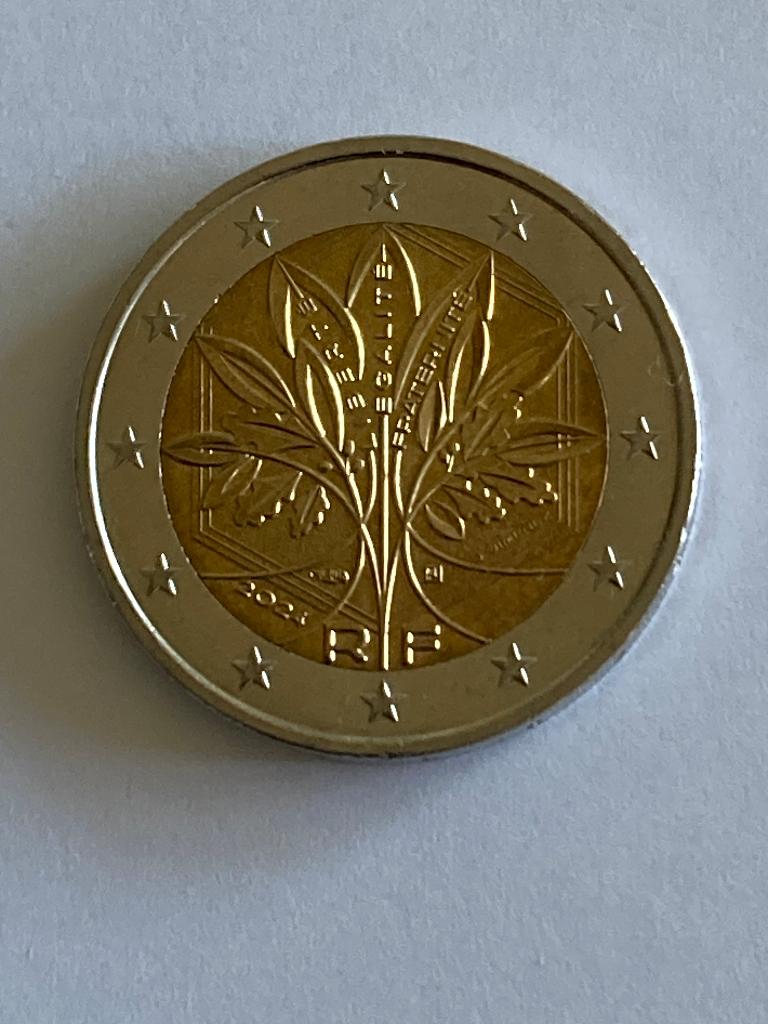 2 euro munt "Levensboom Frankrijk", Ophalen of Verzenden, Frankrijk, 2 euro, Losse munt