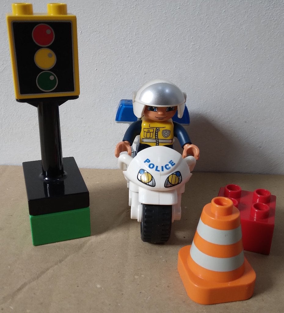 Police Bike - Duplo #5679 (2011), Ophalen, Gebruikt, Compleet, Duplo