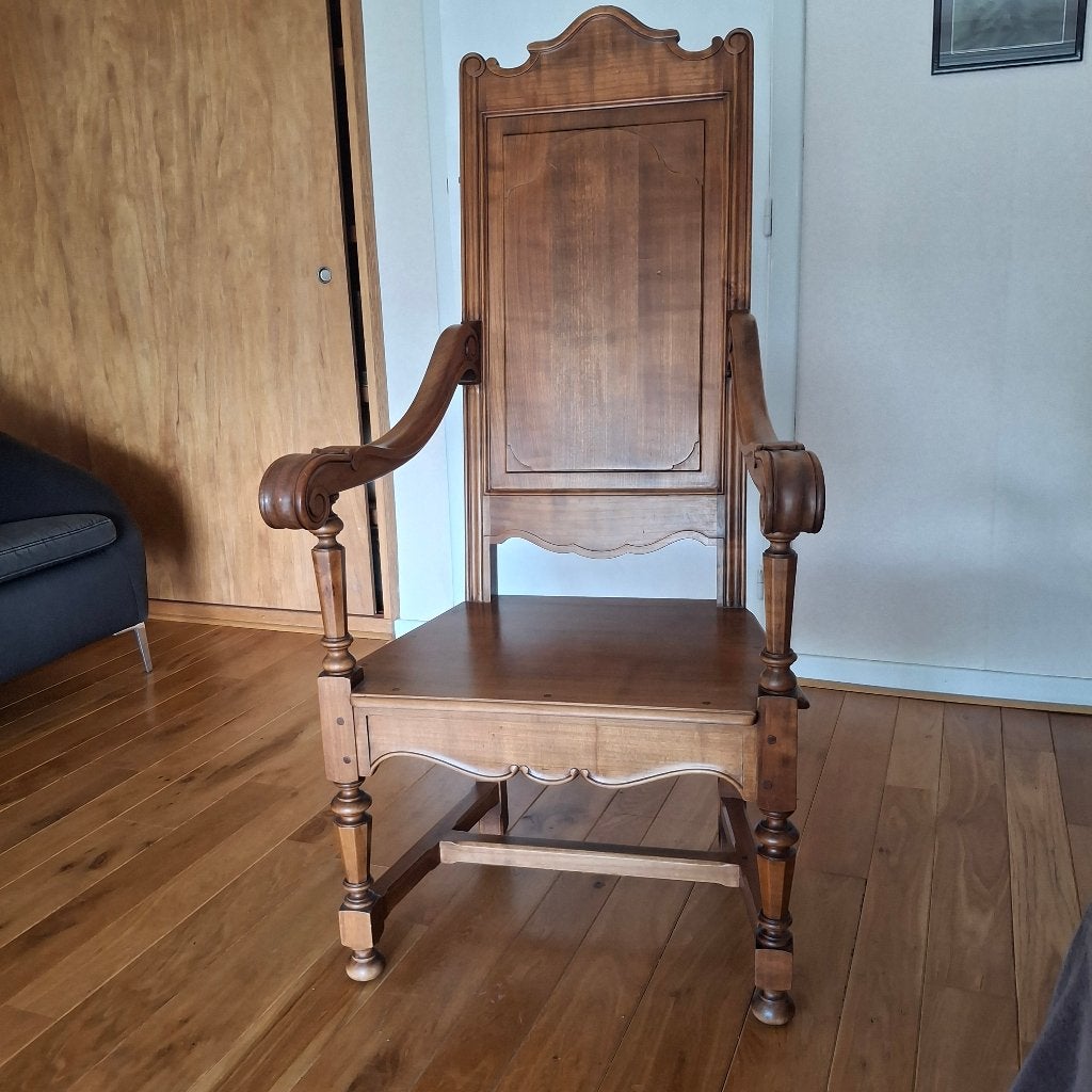 Fauteuil Herve eikenhout, Ophalen
