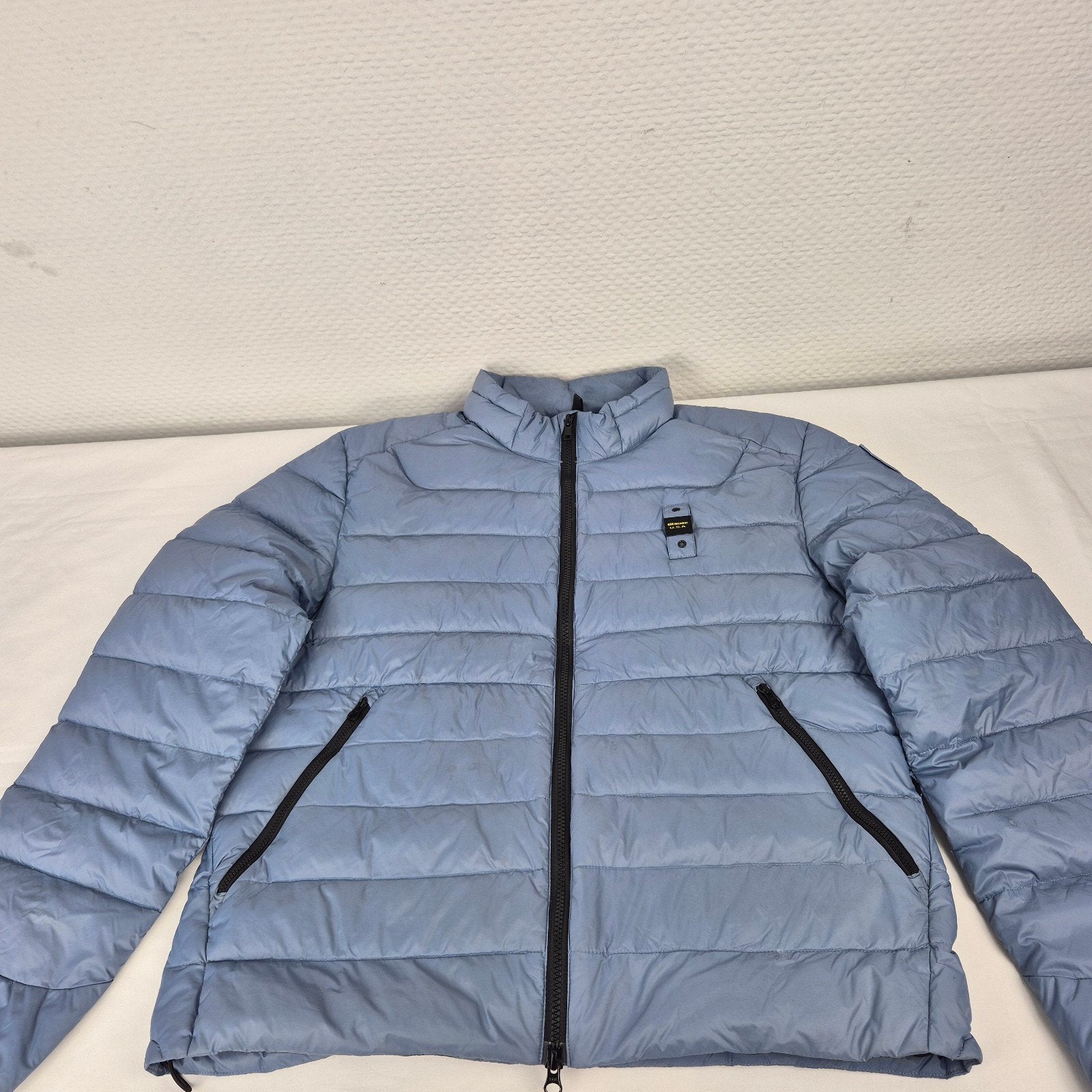 heren donsjas van USA Blauer, Blauw, Overige maten, Ophalen of Verzenden, Zo goed als nieuw