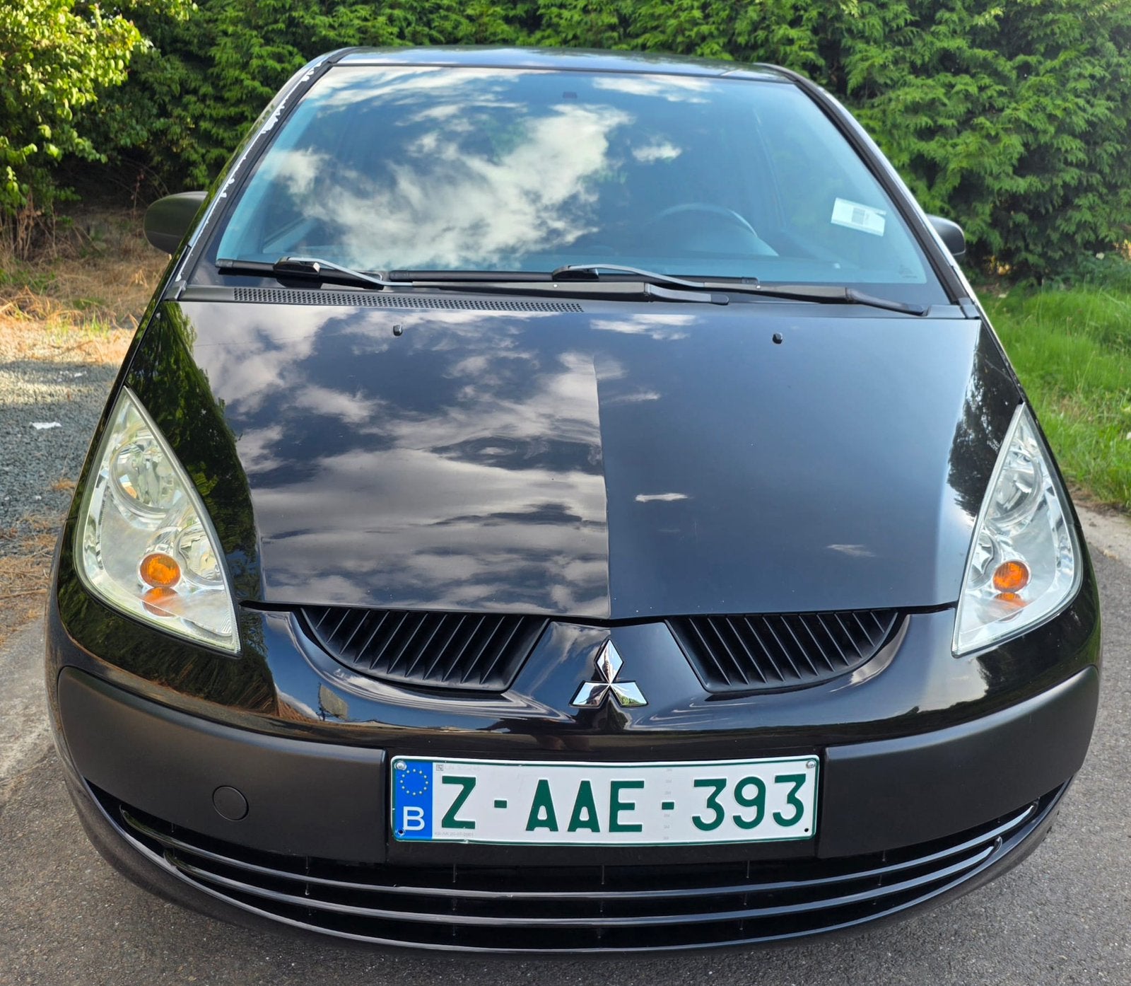 Mitsubishi Colt 1.1 benzine, Voorwielaandrijving, Zwart, Airbags, Bedrijf