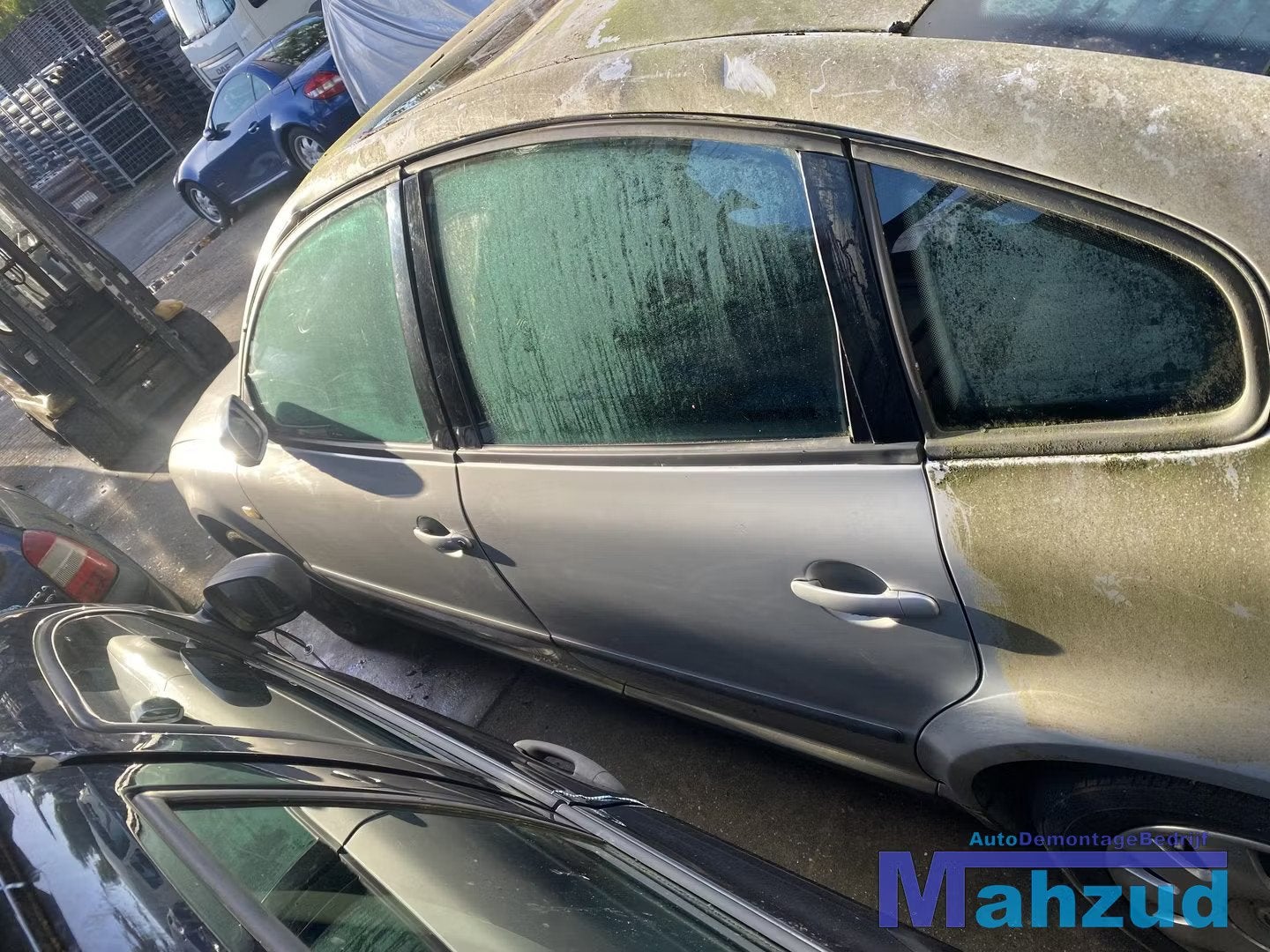 VW PASSAT 3B2 grijs LB7Z deur links voor portier 1996-2001, Gebruikt, Volkswagen AG, Voor, Vw@volkswagen.de