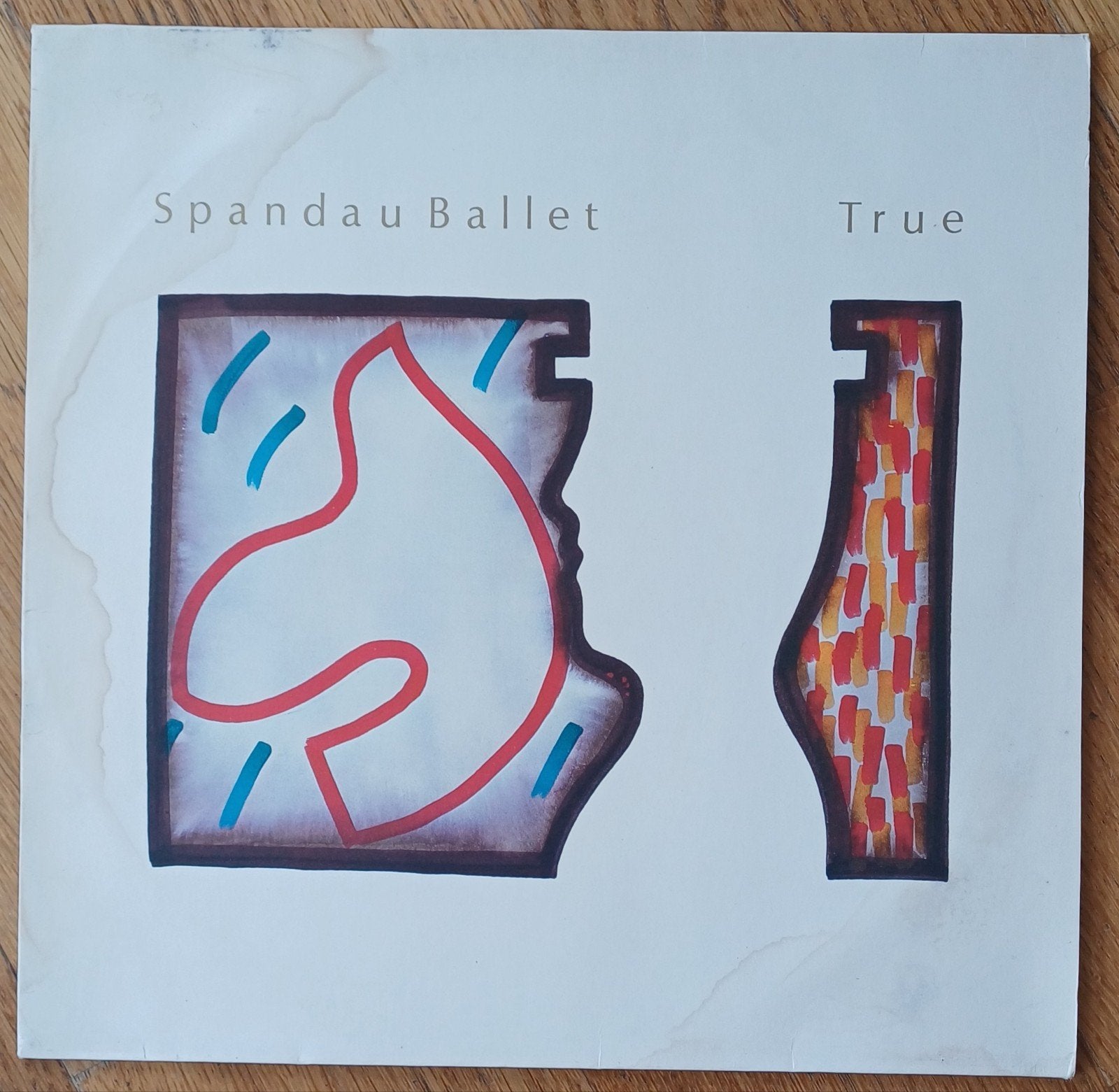 Vinyle  Spandau Ballet  True ed 1983, Enlèvement