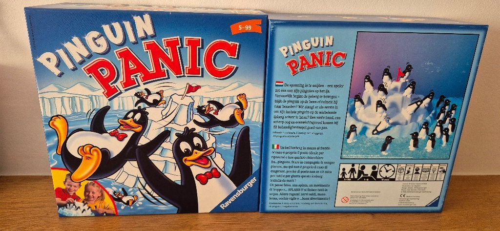 Pinguin Panic gezelschapsspel - Ravensburger, Ophalen, Zo goed als nieuw, Ravensburger