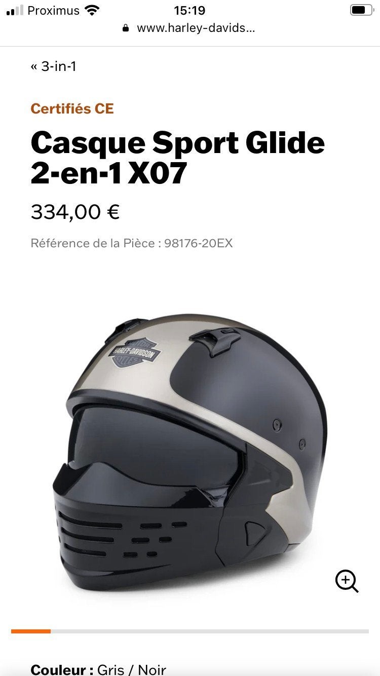 Helm sport glide -harley davidson, Motoren, Ophalen, Nieuw zonder kaartje, Jethelm, Heren