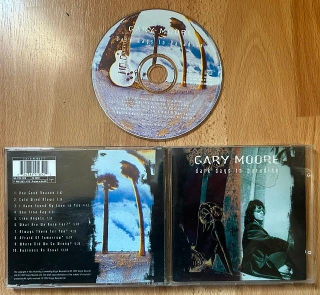 CD GARY MOORE - DARK DAYS IN PARADISE - BLUES, Cd's en Dvd's, Cd's | Jazz en Blues, Ophalen of Verzenden, 1980 tot heden, Gebruikt