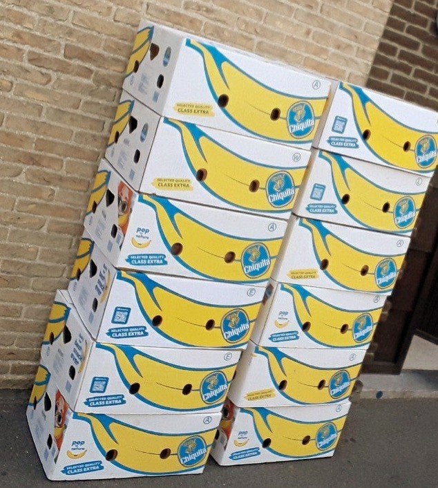 Bananendozen Verhuisdozen als nieuw!, Ophalen, Zo goed als nieuw