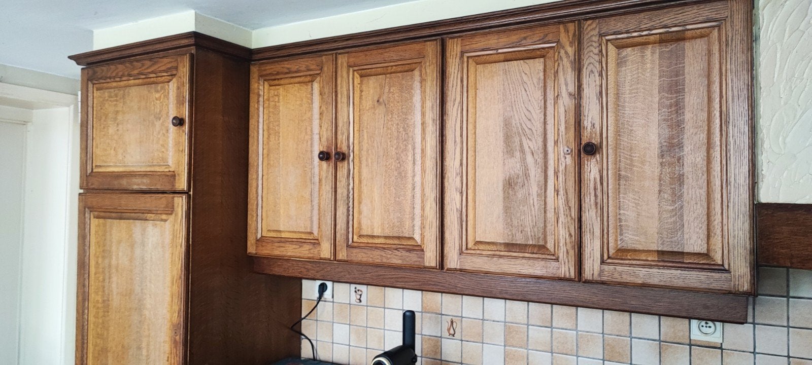 portes d'armoires de cuisine en chêne, Maison & Meubles, Armoires | Autre, Enlèvement, Utilisé
