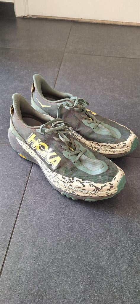 HOKA SPEEDGOAT 6 KHAKI maat 48, Hardloopschoenen, Nieuw, Hardlopen, Ophalen