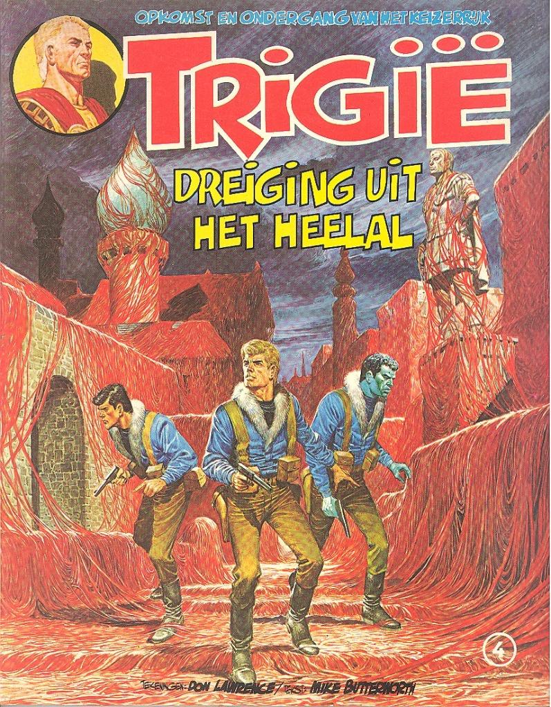 Verzameling strips Trigie., Meerdere stripboeken, Ophalen of Verzenden, Gelezen