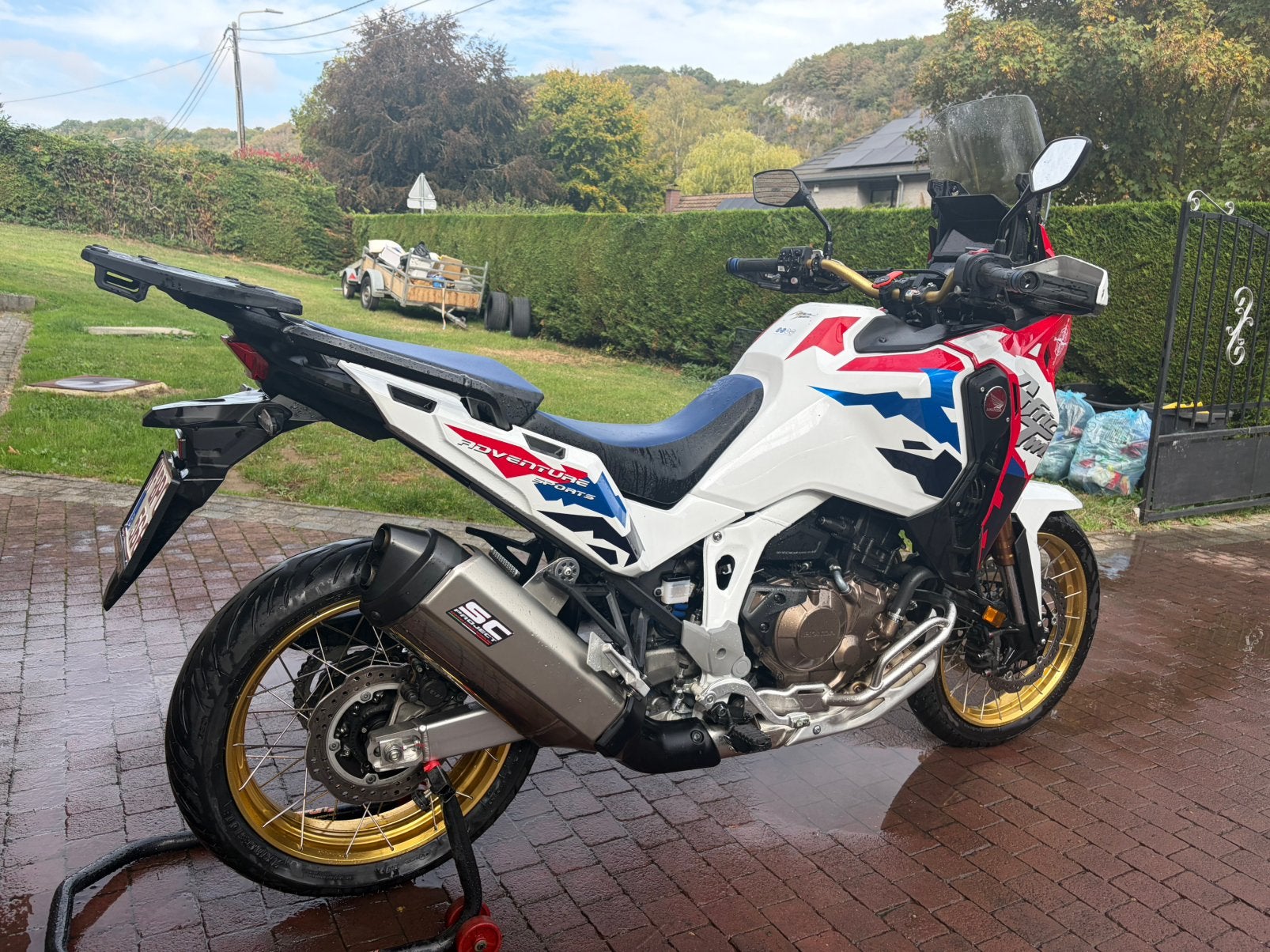 Honda Africa Twin Adventure Sport, Motoren, Handvatverwarming, Nieuw, Handgeschakeld, Sport