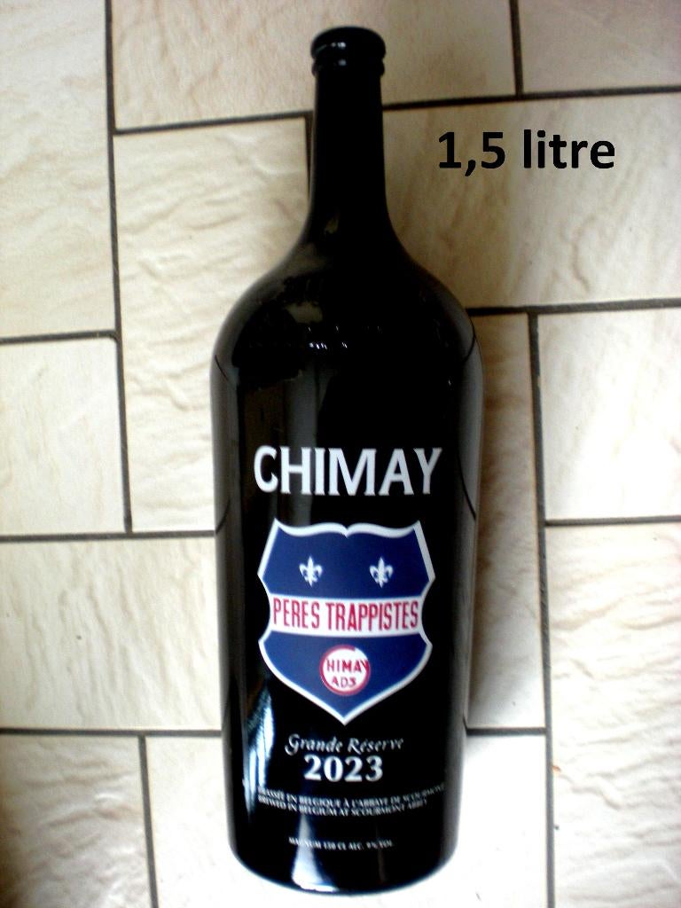 CHIMAY  Bouteille vide 1,5 litre  année 2023, Collections, Marques de bière, Enlèvement ou Envoi, Utilisé, Bouteille(s)