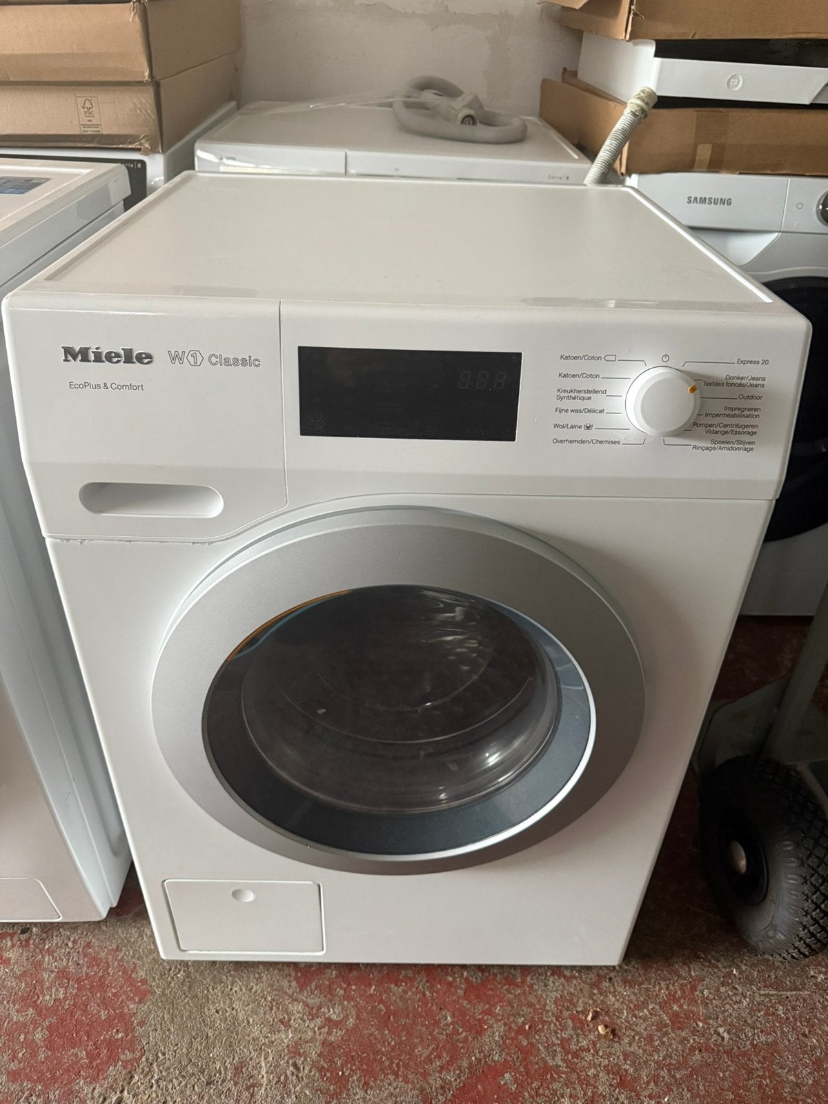 Wasmachine Miele kort gebruikt uitstekend staat, Enlèvement, Comme neuf