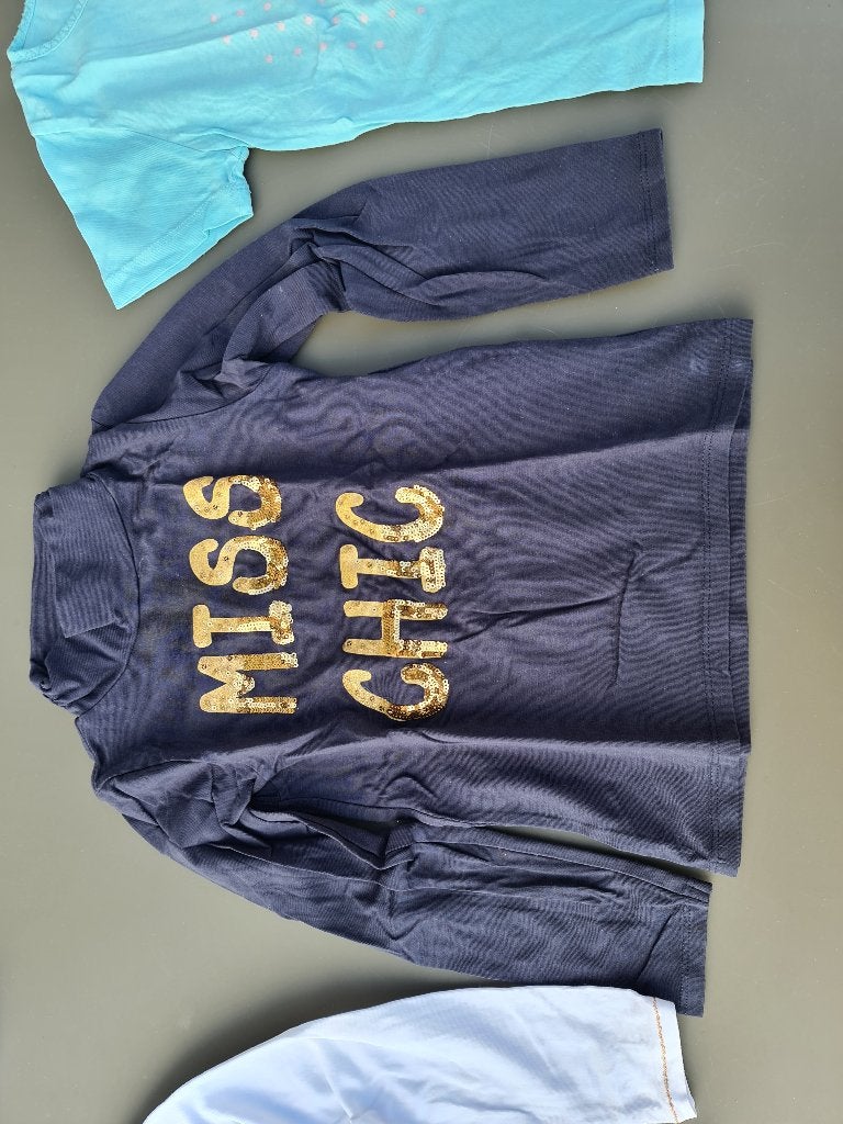 blauwe souspull Miss Chic 98, Enfants & Bébés, Vêtements enfant | Taille 98, Enlèvement, Comme neuf