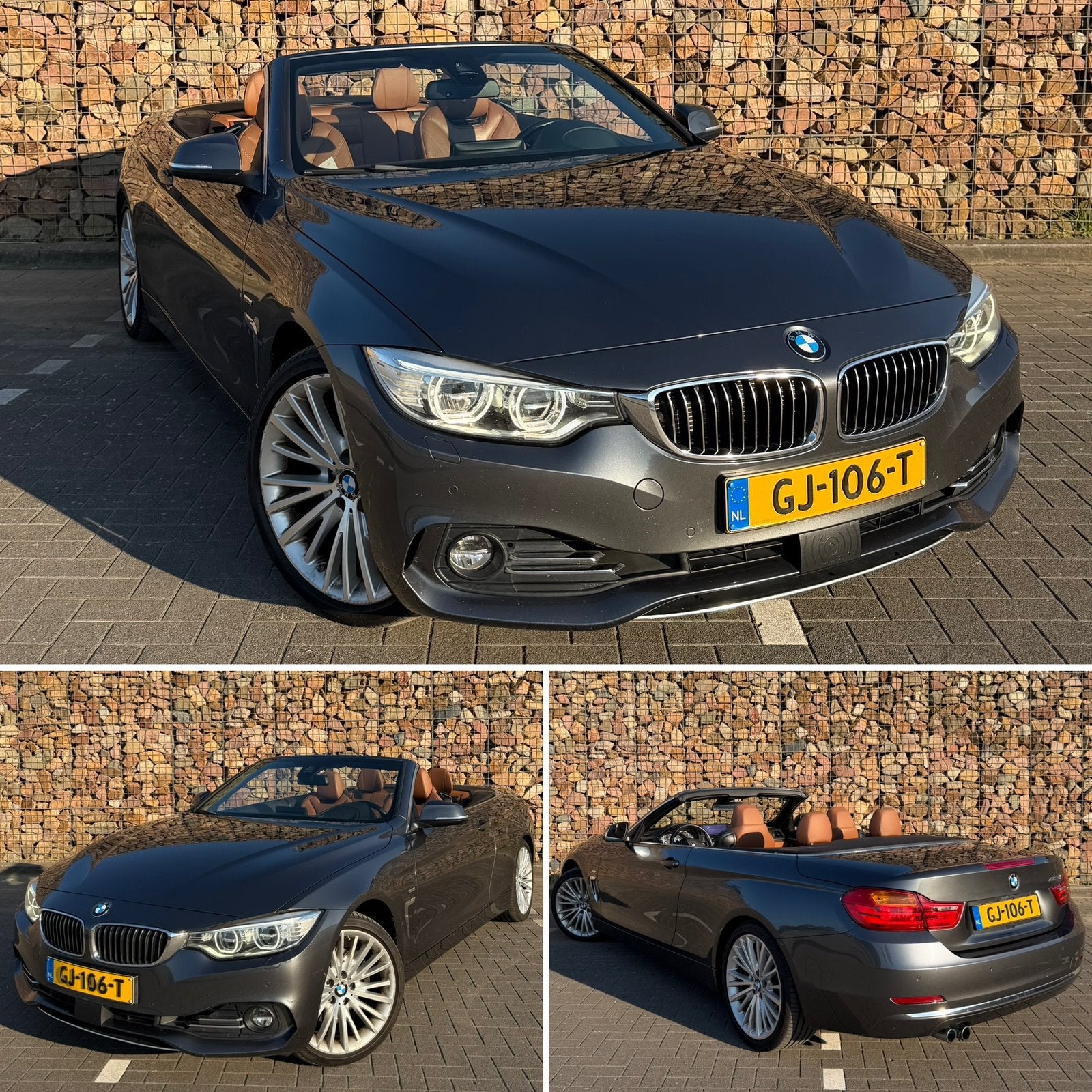 BMW 428i Cabrio Luxury Line FULL options Nieuwprijs €83.000, Auto's, Automaat, Euro 6, 4 cilinders, Cabriolet