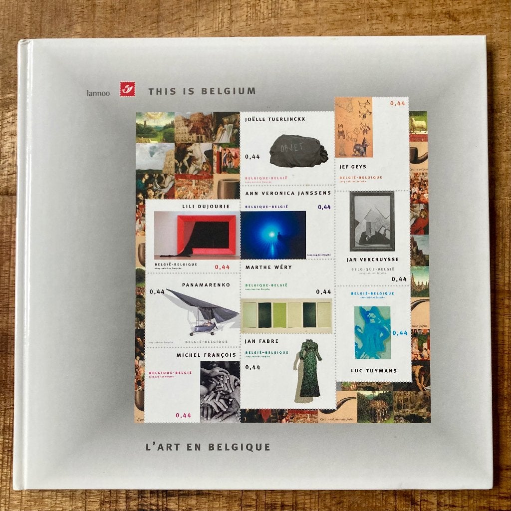 Boek met postzegels This is Belgium - l’Art en Belgique, Ophalen of Verzenden, Postfris, Overige thema's