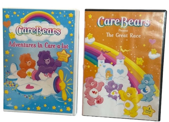 Gezocht dvd’s care bears(troetelbeertjes)(foto als voorbeeld, Ophalen, Zo goed als nieuw