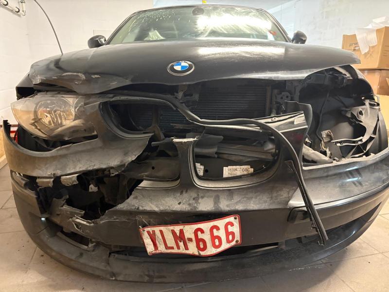 BMW SERIE 1 118D, Auto's, 1 Reeks, Beige, Zwart, Leder