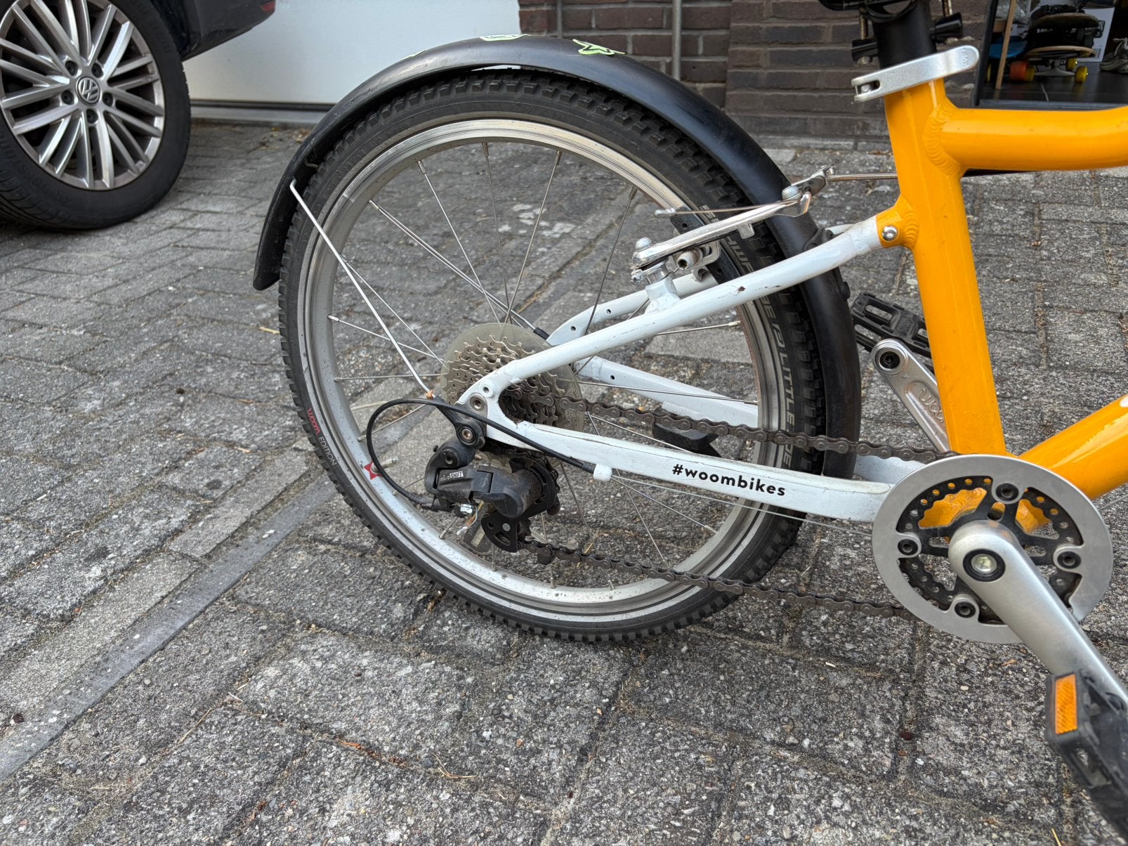 Woom 4 – compleet en in mooie staat, Fietsen en Brommers, Fietsen | Kinderfietsjes, Ophalen, Gebruikt