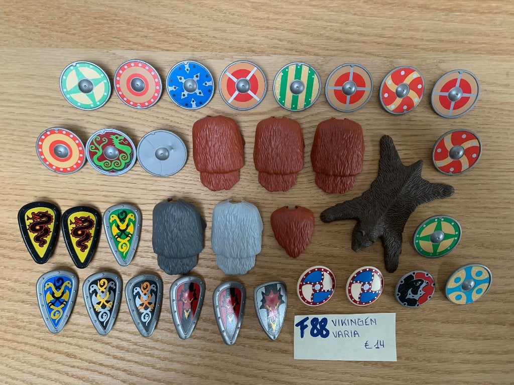 PLAYMOBIL F88: LOT VIKINGENVARIA, Enfants & Bébés, Enlèvement ou Envoi, Comme neuf, Historique, Pièces détachées