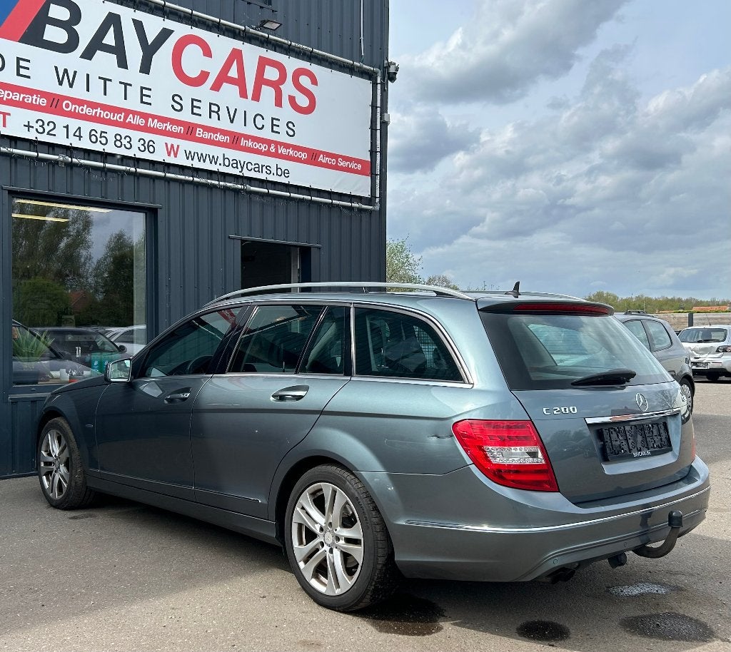Mercedes Benz C200 Break 2012 AUTOMAAT PANODAK 2.2 DIESEL, Autos, Mercedes-Benz, Euro 5, Achat, Entreprise, USB