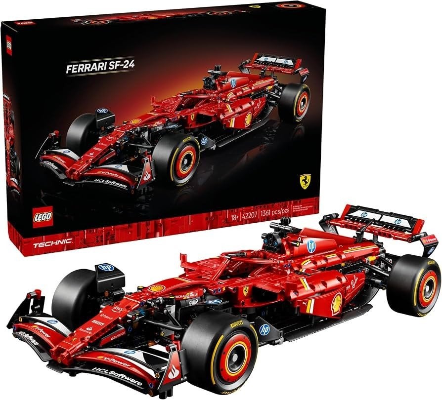 LEGO Technic: Ferrari SF-24 F1 auto, Enlèvement ou Envoi, Comme neuf, Voiture