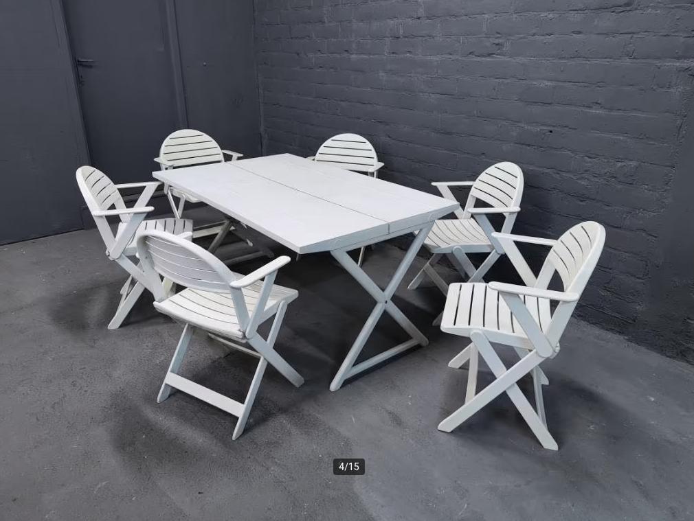 tuinset Vinga Niels Gammelgaard IKEA UNIEK !, Tuin en Terras, Ophalen, Kunststof, Tuinset