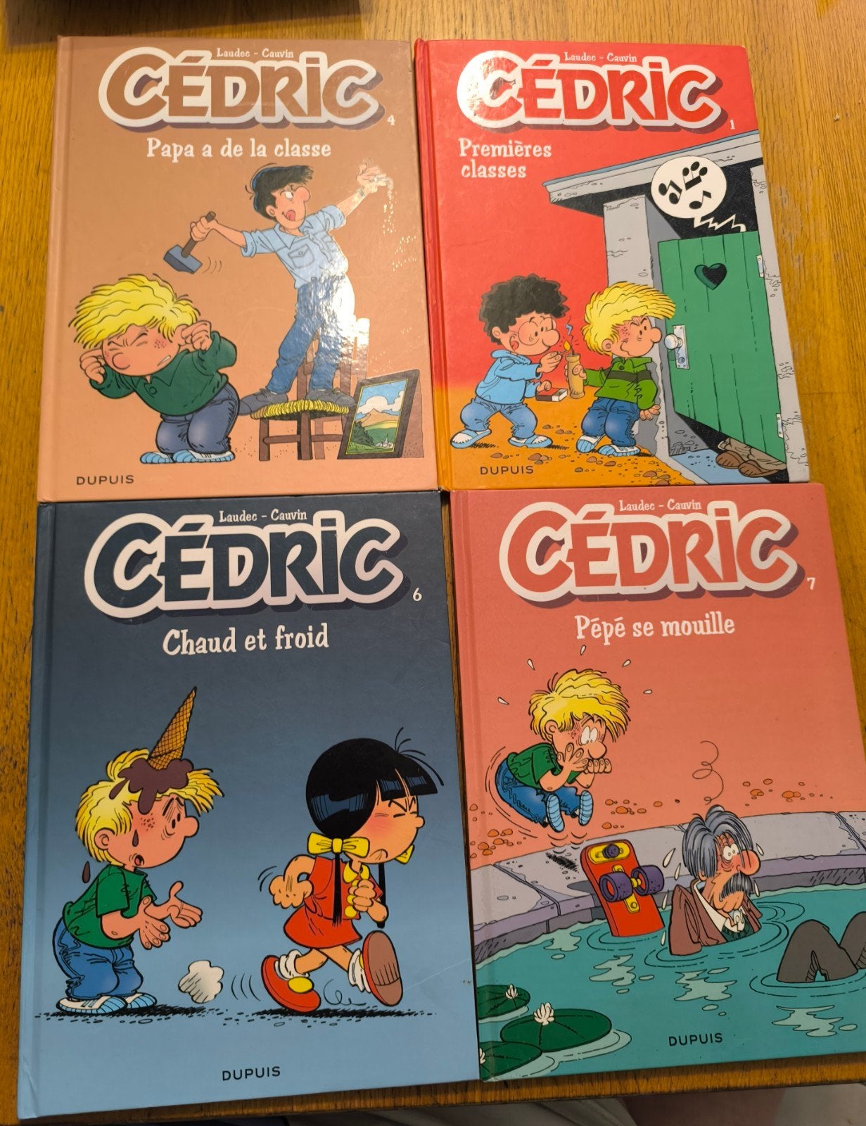 Cédric, Livres, Plusieurs BD, Enlèvement, Utilisé, Laudec & Cauvin