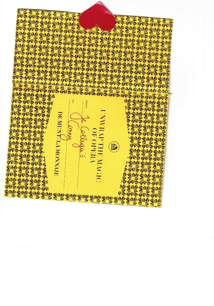Geschenkbon De Munt / La Monnaie, Tickets en Kaartjes, Drie personen of meer