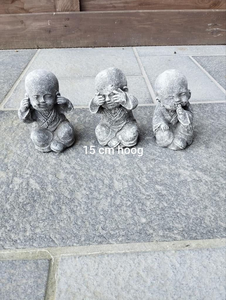 Beton mooie staat set van 3, Tuin en Terras, Ophalen, Beton