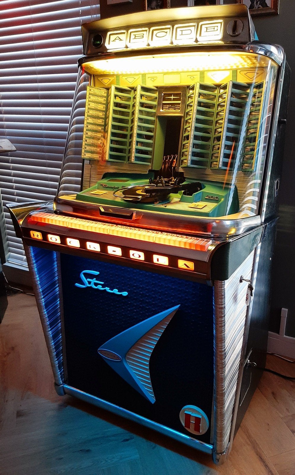 Rock-Ola 1485 Tempo 2 200 select, Verzamelen, Ophalen, Rock Ola