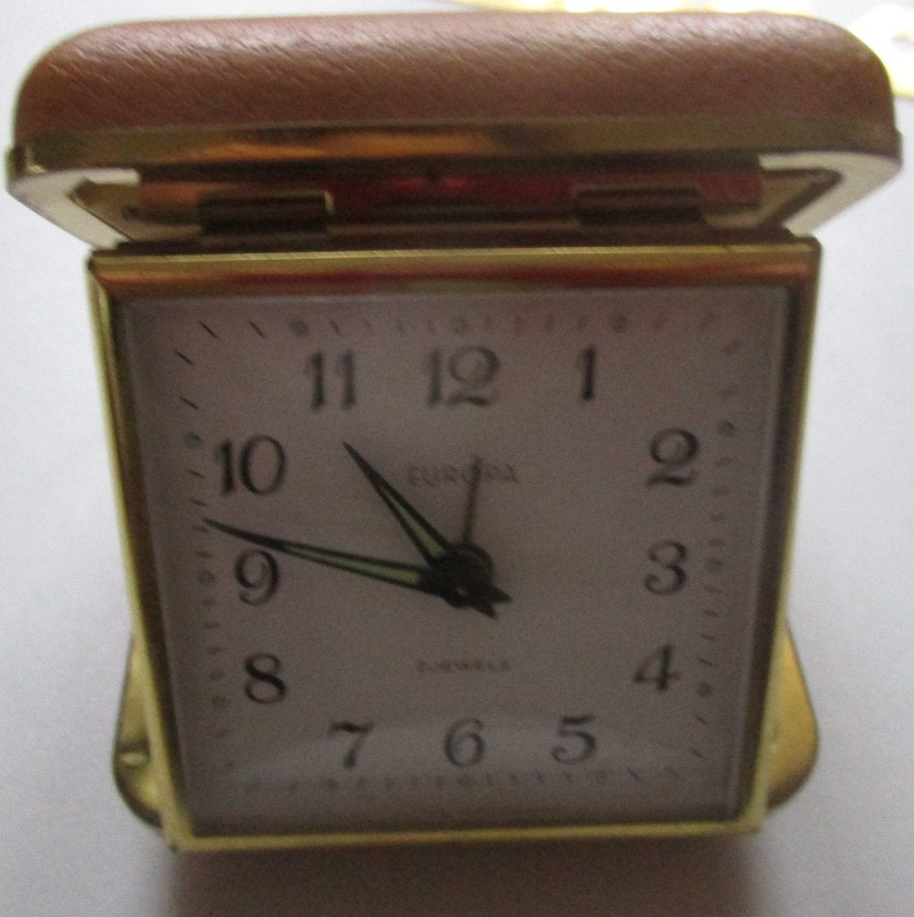 vintage reiswekker 'Europa Jewels', Enlèvement