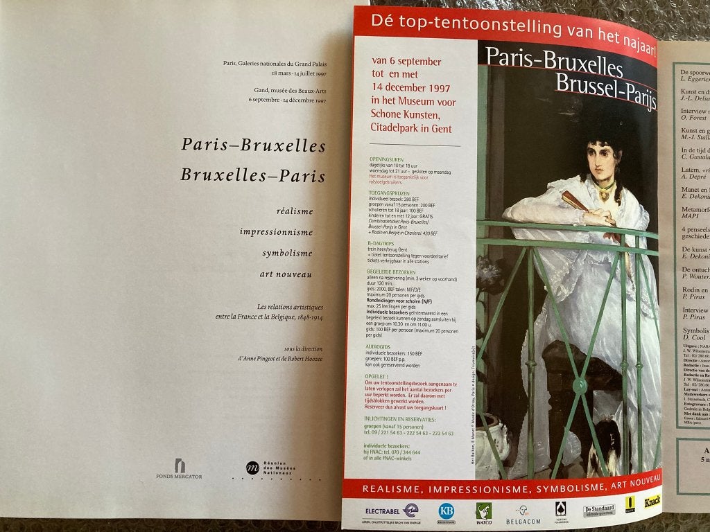 Cataloog Paris - Bruxelles 1997, Ophalen, Nieuw, Diverse auteurs