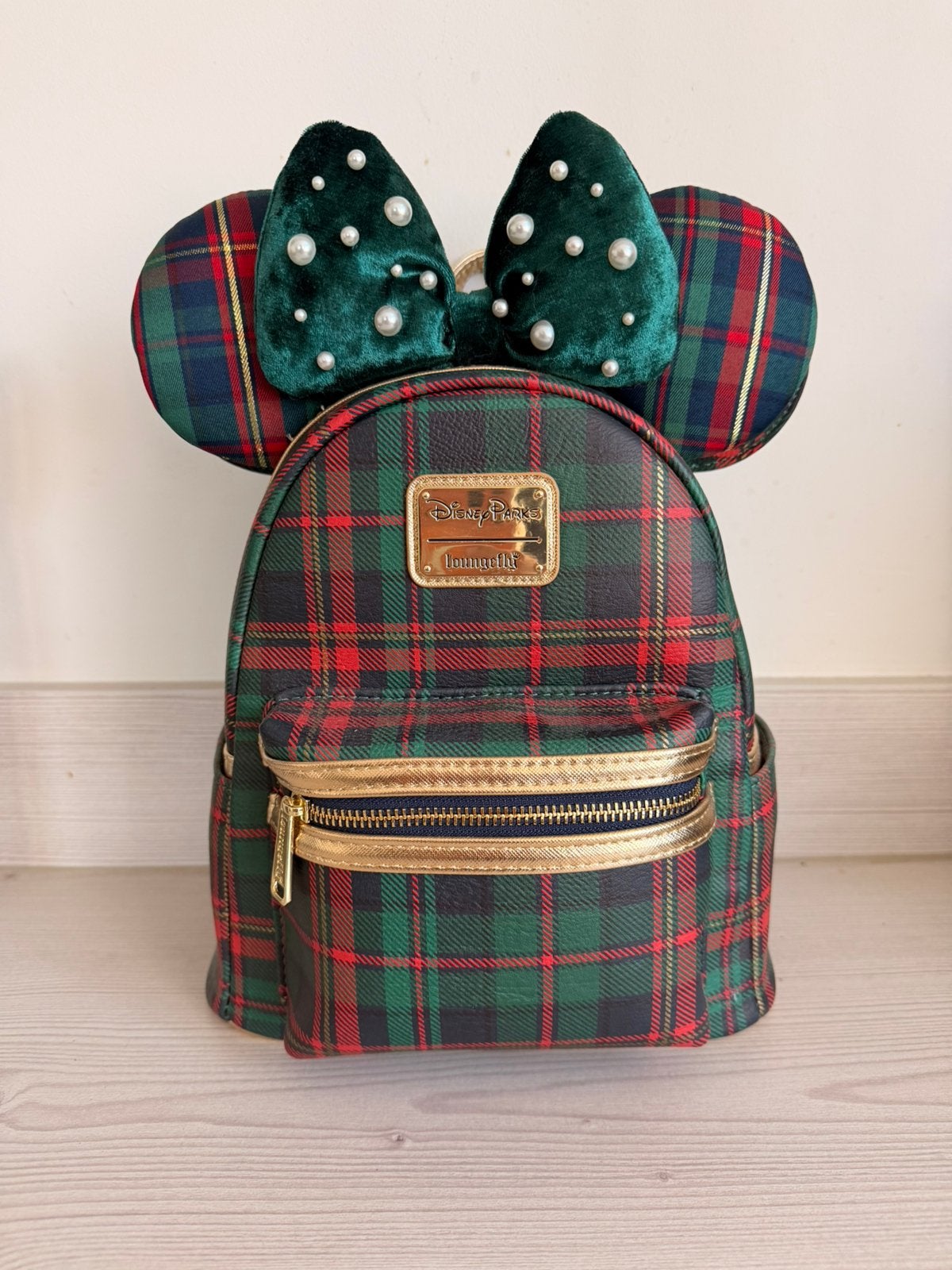 Disney Parks x Loungefly motif Tartan écossais – Import USA, Handtassen en Accessoires, Tassen | Rugtassen, Zo goed als nieuw
