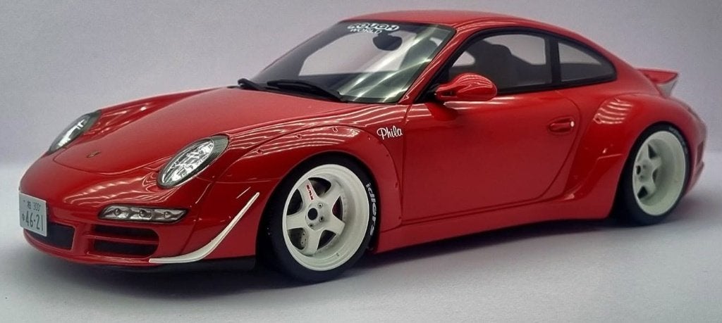 1/18 Porsche 911 (997) RWB AKA Phila 2021 GT Spirit, Ophalen of Verzenden, Nieuw, Auto, Overige merken