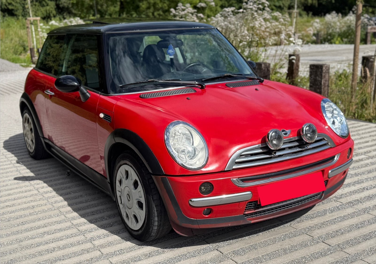 Mini Cooper 1.6 Essence, Autos, Mini, Rouge, Achat, Boîte manuelle, Particulier