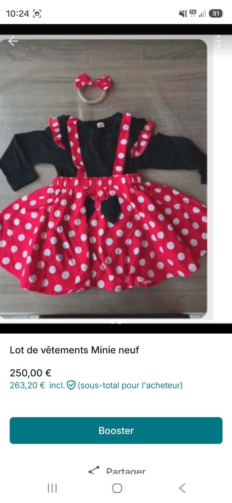 lot de vêtements mini 120 pièce, Enlèvement ou Envoi