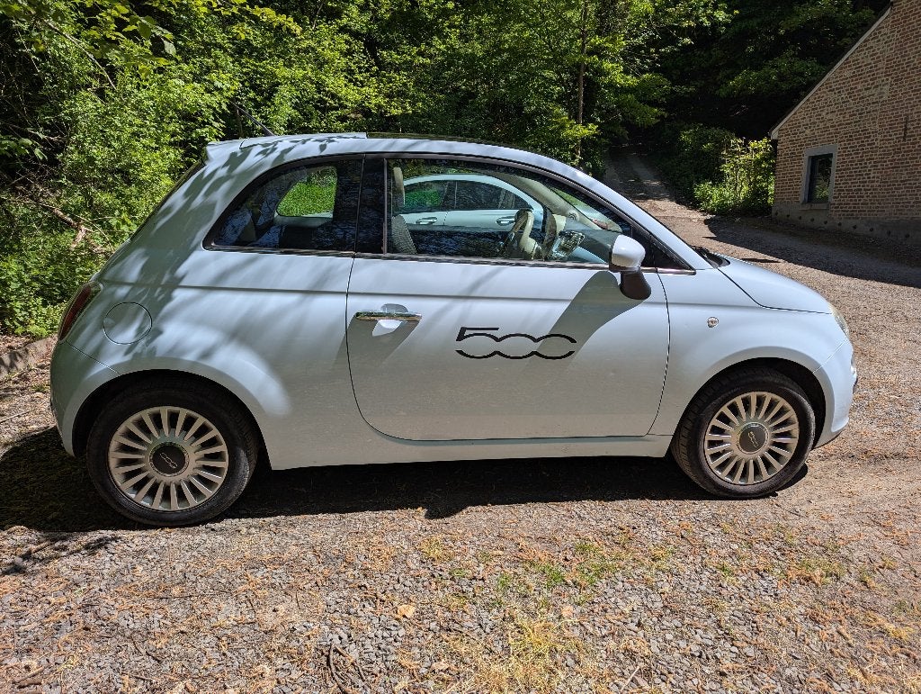 Fiat 500 1.4 Lounge, 2007, Autos, Euro 5, 1370 kg, Boîte manuelle, Particulier