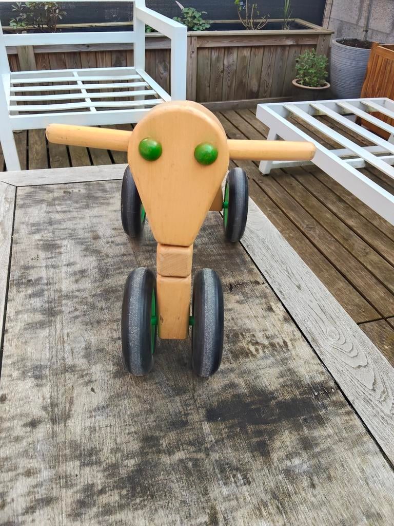 Houten driewieler, Fietsen en Brommers, Ophalen, Gebruikt
