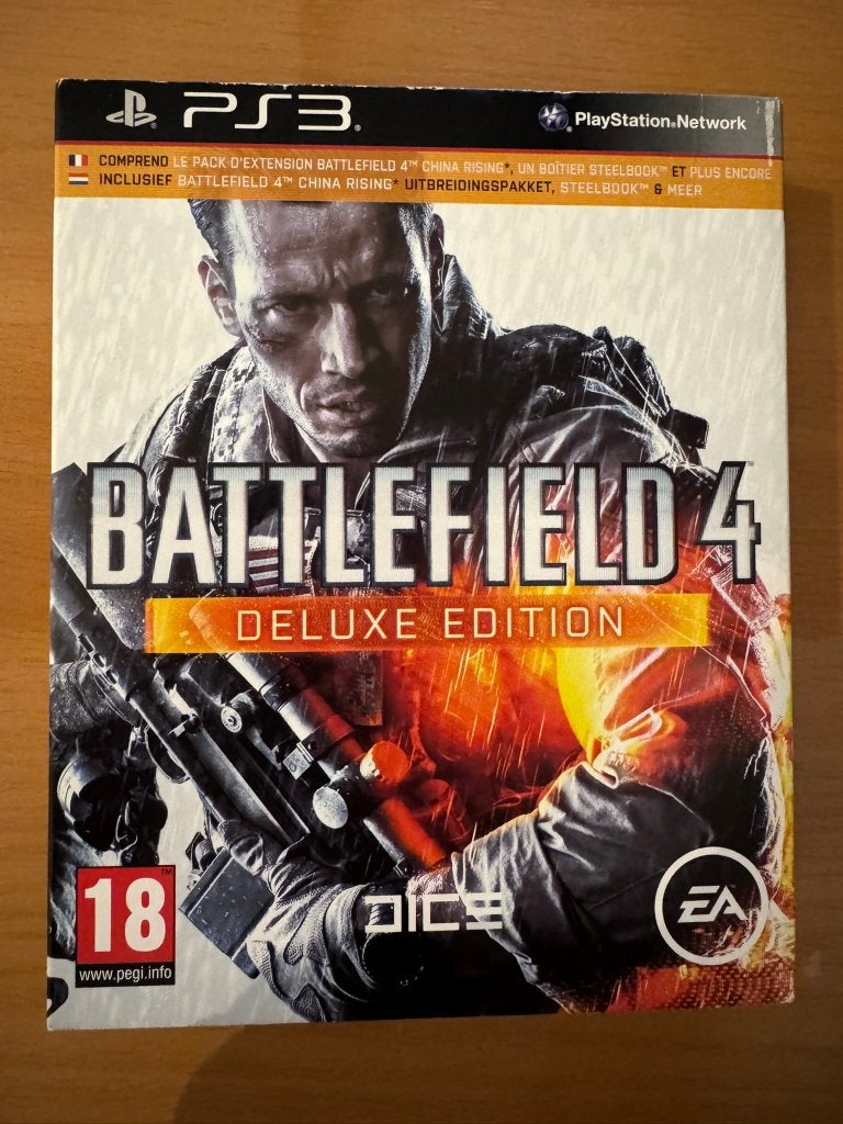 Battlefield 4 Deluxe Edition + Steelbook – PS3, Gebruikt, Vanaf 18 jaar, 1 speler, Eén computer