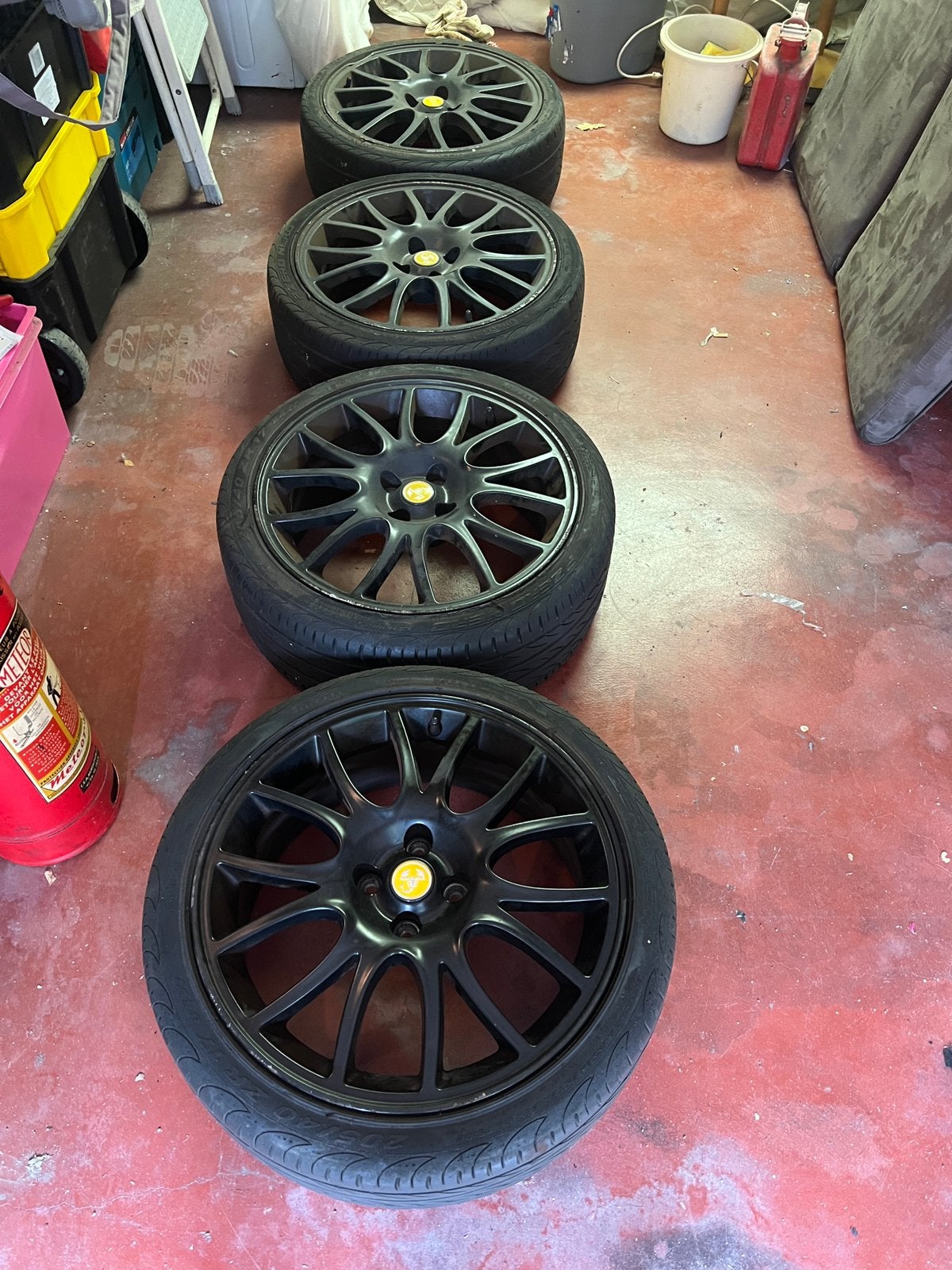 Jantes Abarth 500, Enlèvement, Utilisé