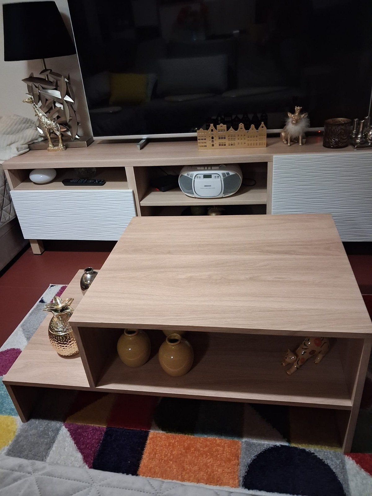 koffietafel, Ophalen
