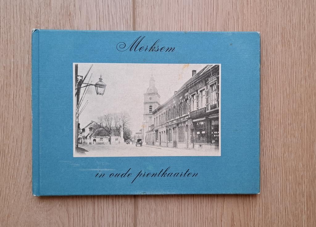 Merksem in oude prentkaarten, Boeken, Eugeen Muys, Ophalen, 20e eeuw of later, Gelezen
