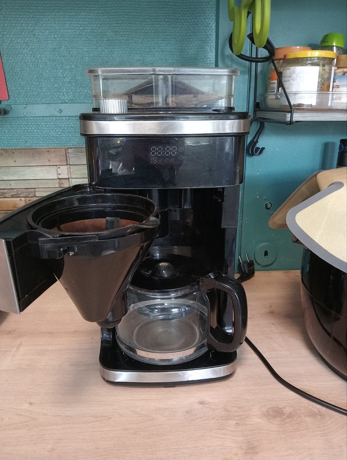 machine a café en grains où moulu, 10 tasses ou plus, Enlèvement ou Envoi, Utilisé, Café moulu