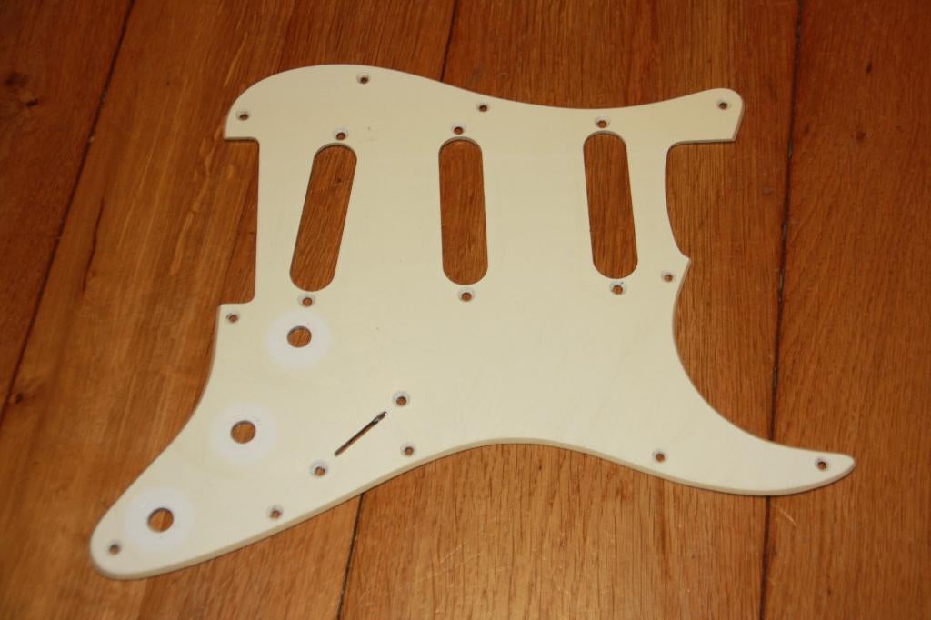 Slagplaten stratocaster, Enlèvement ou Envoi, Comme neuf, Guitare électrique