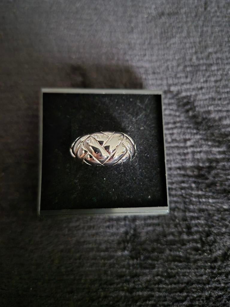 Nieuwe zilveren ring maat 52, Nieuw, Ophalen of Verzenden, Dame, Zilver
